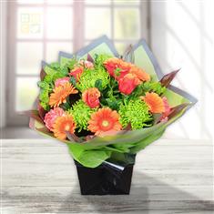 Tangerine and Green