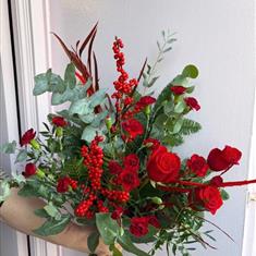 Fern and Berries Hantied Bouquet